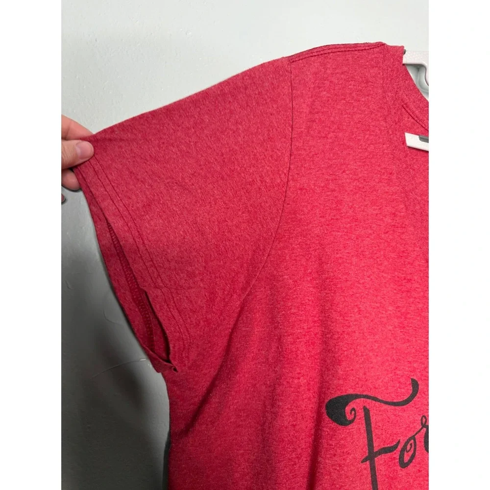 Disney Poison Apple graphic v-neck short sleeve blouse Snow White glitter‎ - Picture 6 of 7
